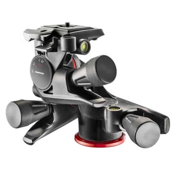 Manfrotto XPRO Geared 3-Way Head with Adapto Body MHXPRO-3WG
